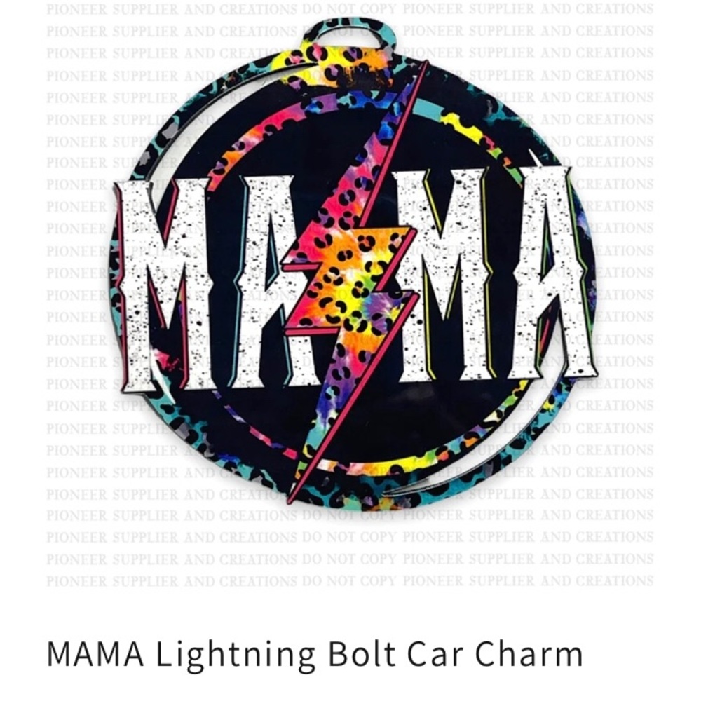 Mama car charm
